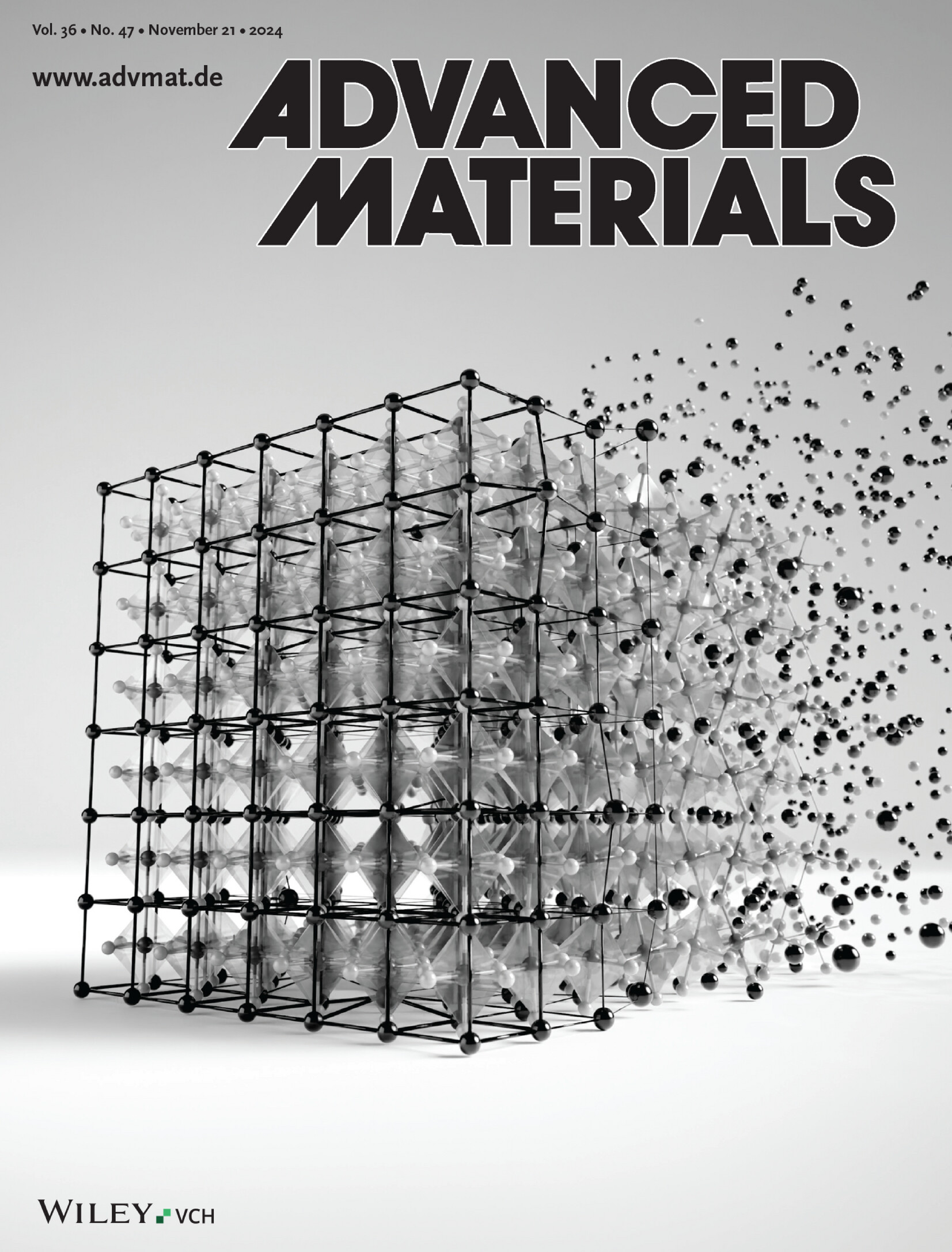Advanced Material Journal Cover
